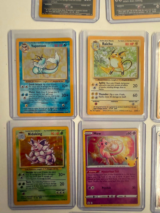 Actual owned Nidoking Base Set holo card