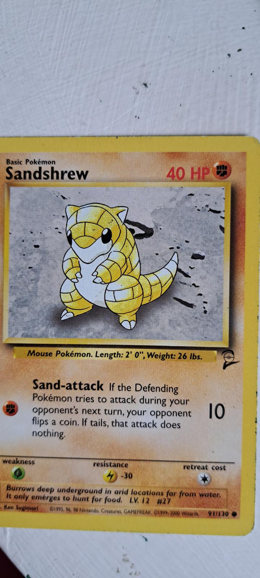Base Set Sandshrew [Trainer Deck A]