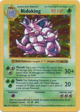 Nidoking [Shadowless]