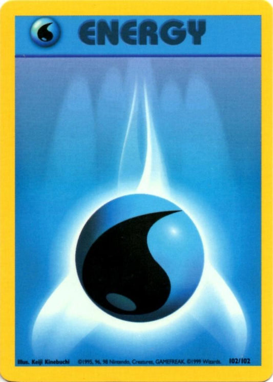 Base Set Water Energy [Trainer Deck B]