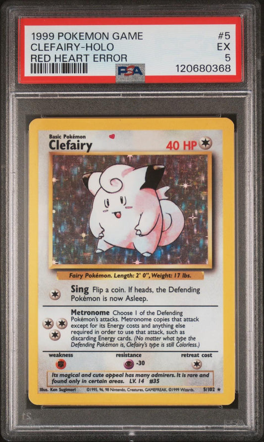 Clefairy [Red Heart Error]