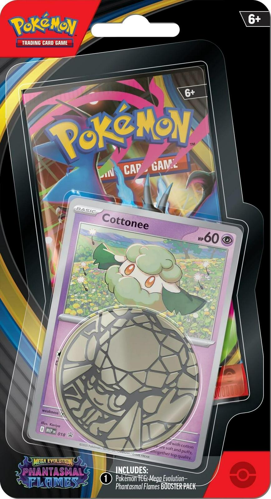 Phantasmal Flames - Single Pack Blister: Cottonee