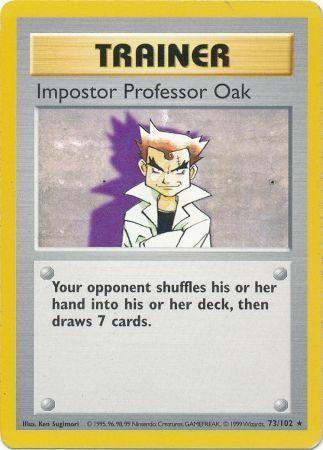 Imposter Professor Oak [Shadowless]