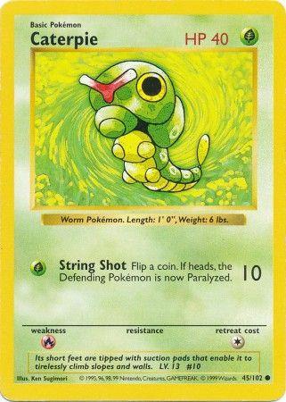 Caterpie [Shadowless]