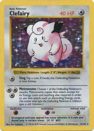 Clefairy [Shadowless]