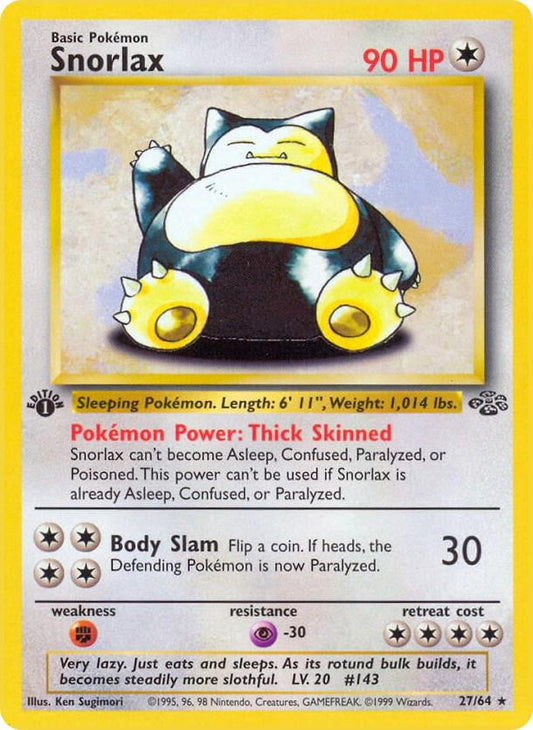 Snorlax [1st Edition]