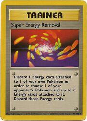 Super Energy Removal