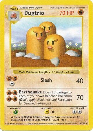 Dugtrio [Shadowless]