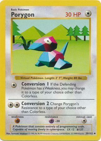 Porygon [Shadowless]