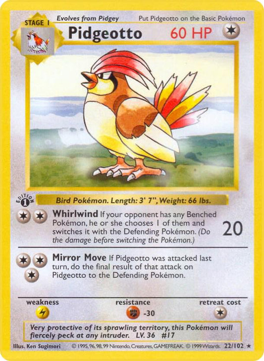 Pidgeotto [1st Edition]