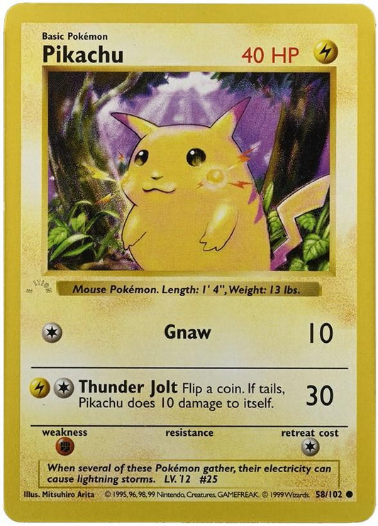 Pikachu [1st Edition Ghost Stamp]