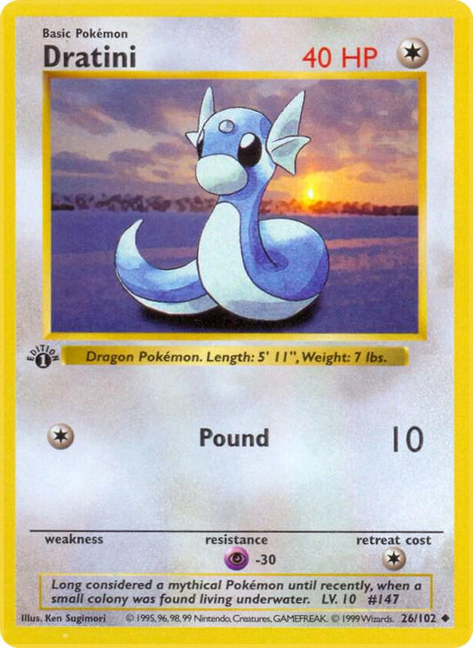 Base Set Dratini [1st Edition]