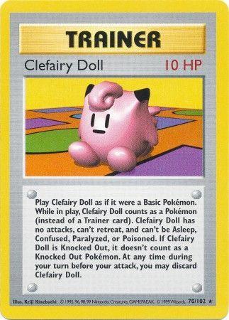 Clefairy Doll [Shadowless]