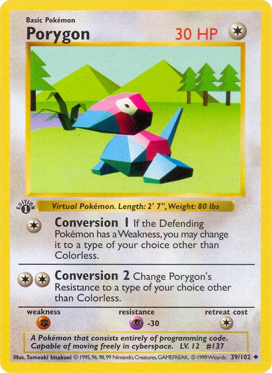 Porygon [1st Edition]