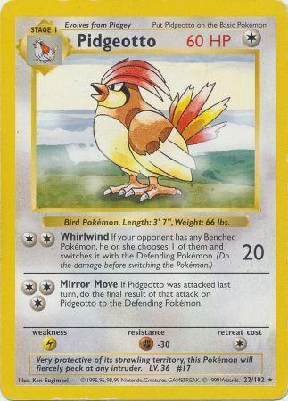 Pidgeotto [Shadowless]