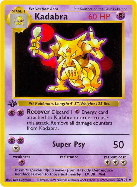 Kadabra [1st Edition]