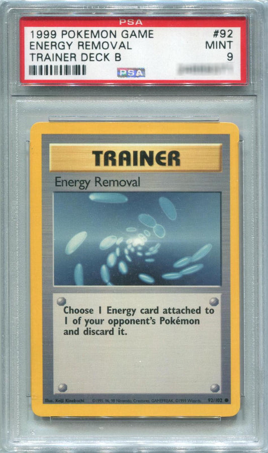 Base Set Energy Removal [Trainer Deck B]