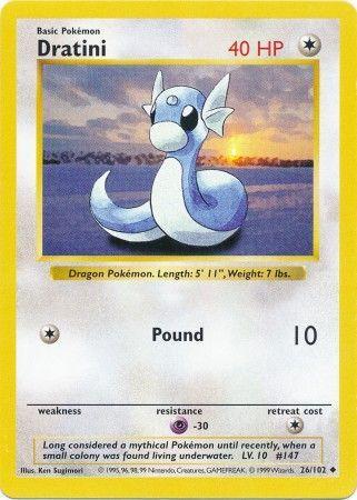 Base Set Dratini [Shadowless]