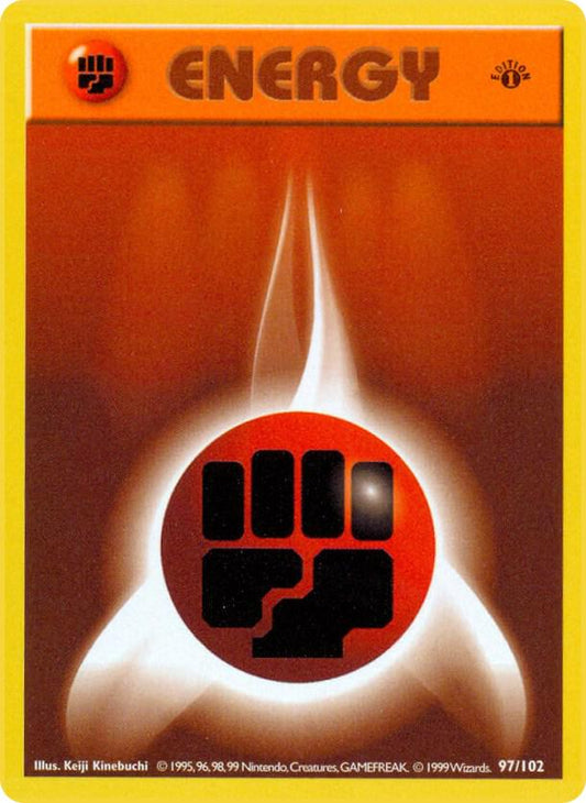 Base Set Fighting Energy [1st Edition]