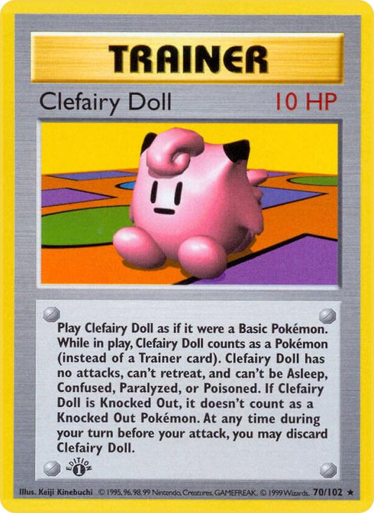 Clefairy Doll [1st Edition]