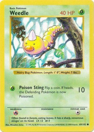 Weedle [Shadowless]