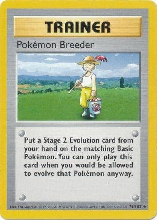 Pokemon Breeder [Shadowless]