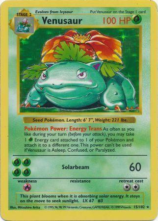 Venusaur [Shadowless]