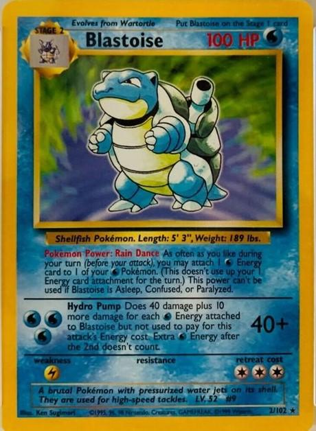Base Set Blastoise [Trainer Deck B]