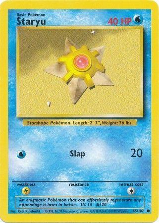Base Set Staryu [Trainer Deck B]