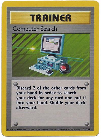 Base Set Computer Search [Trainer Deck B]