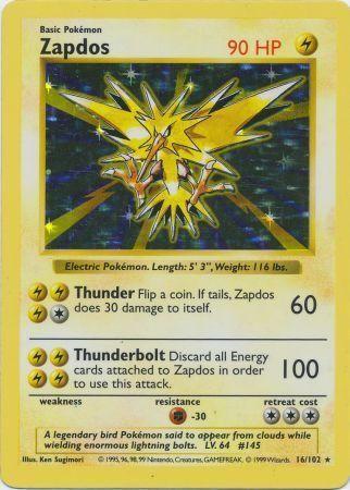Zapdos [Shadowless]