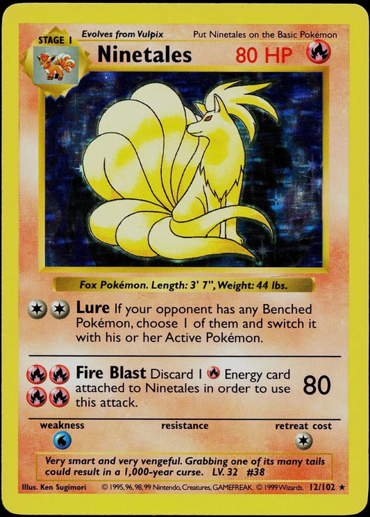 Ninetales [Shadowless]