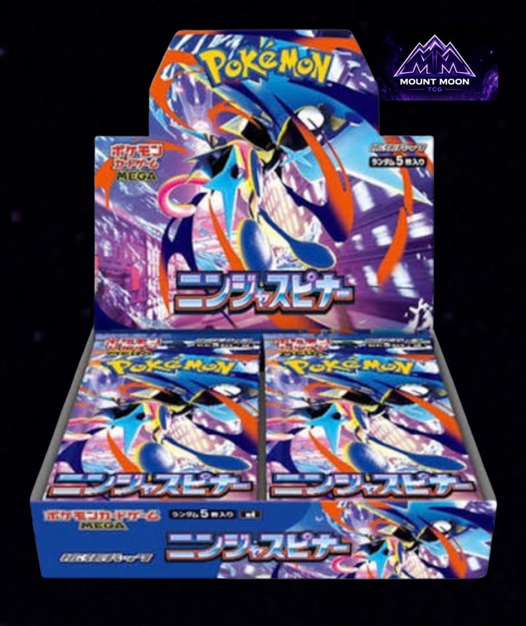 Ninja Spinner M4 Japanese Pokémon TCG Booster Box (30 Packs)