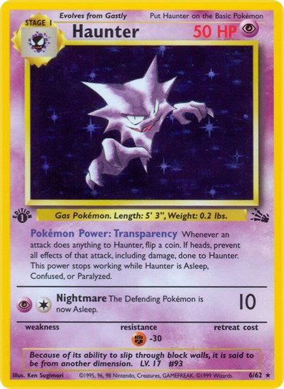 Haunter [Incomplete Holo Error]