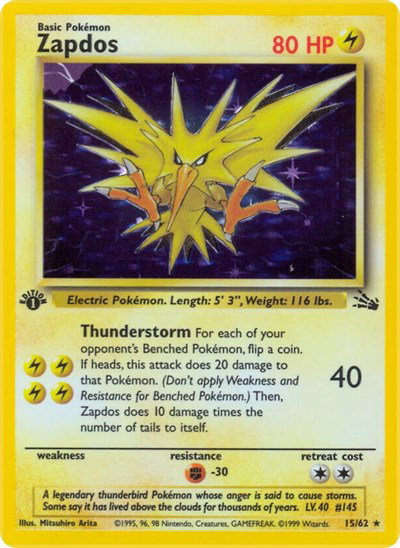 Zapdos [Cosmos Holo]