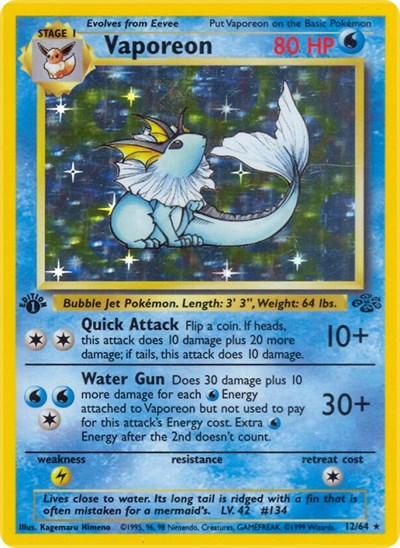 Vaporeon [No Symbol]