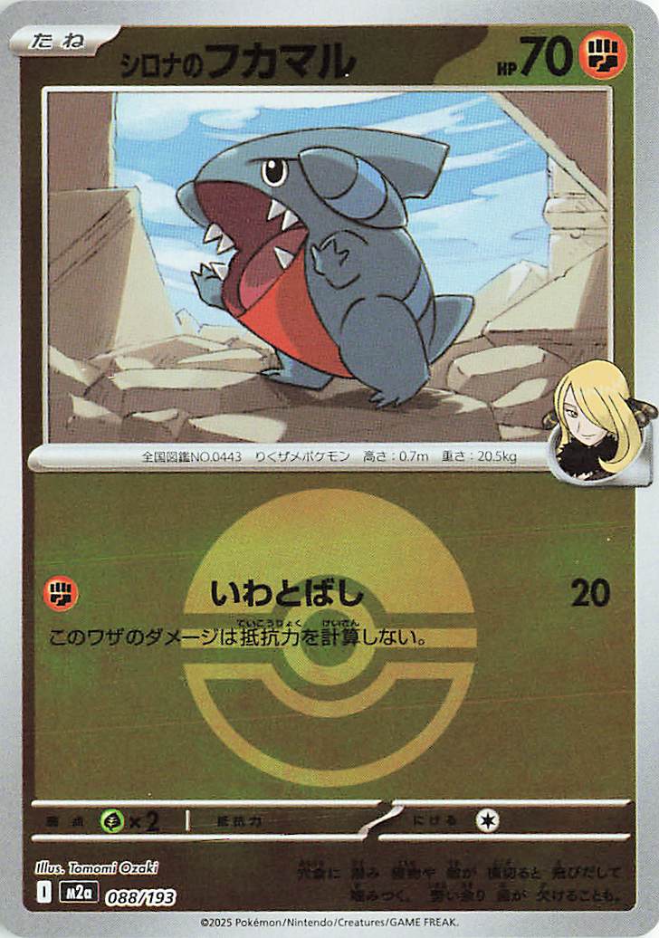 Cynthia's Gible [Energy]